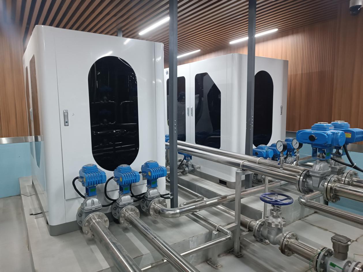佛水环境建设的三龙湾壹号优质水泵房